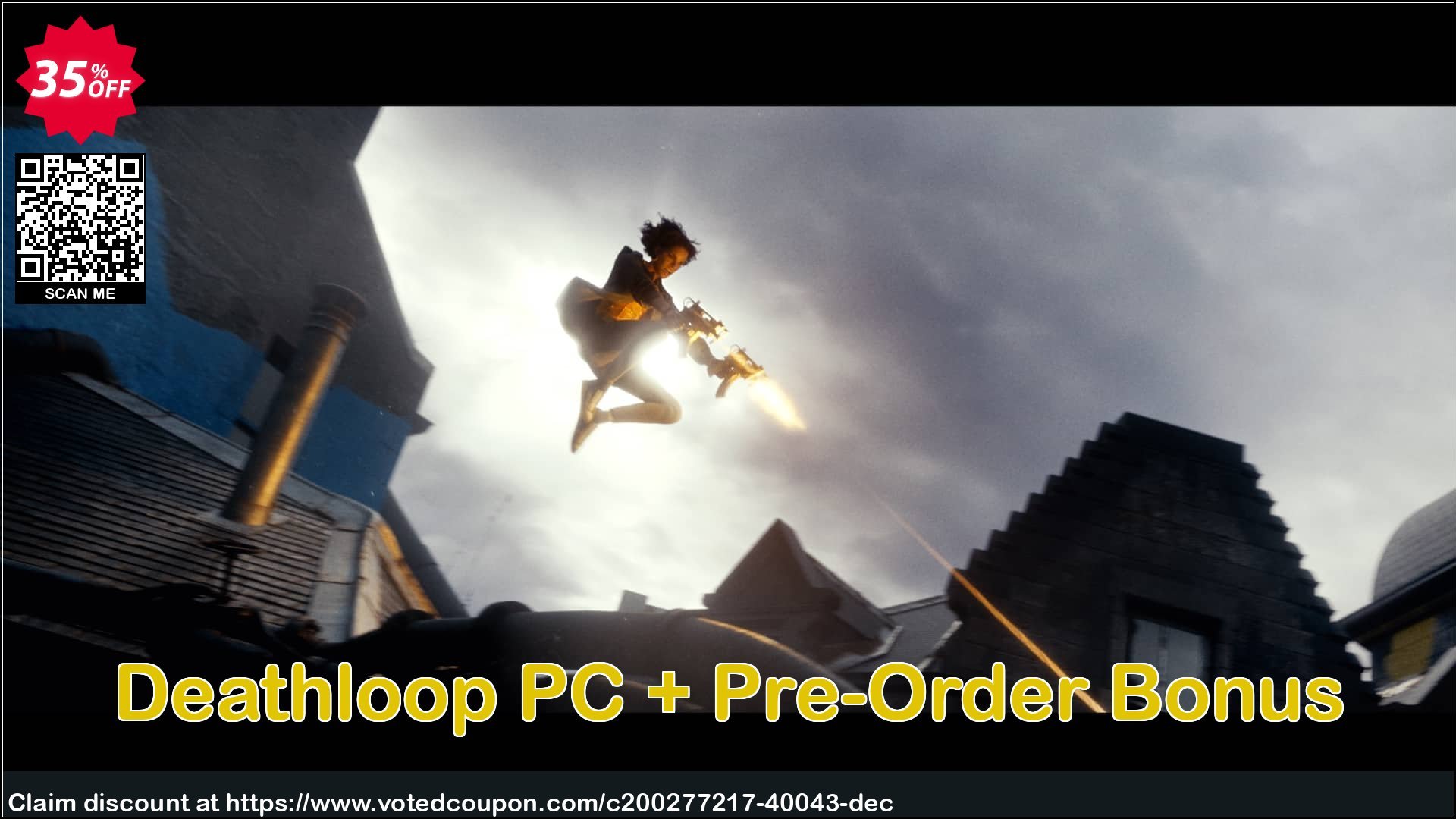 Deathloop PC + Pre-Order Bonus Coupon, discount Deathloop PC + Pre-Order Bonus Deal 2024 CDkeys. Promotion: Deathloop PC + Pre-Order Bonus Exclusive Sale offer 