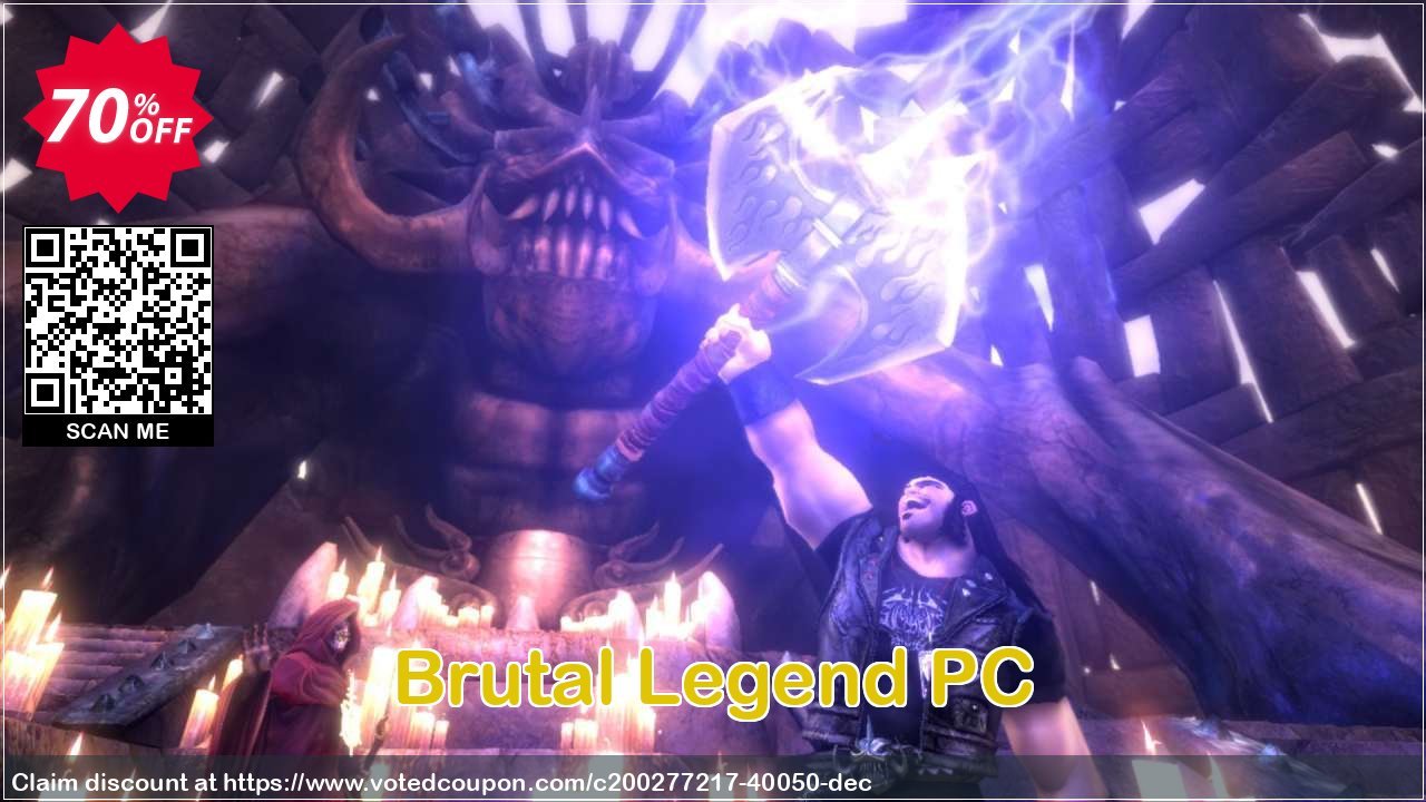 Brutal Legend PC Coupon, discount Brutal Legend PC Deal 2024 CDkeys. Promotion: Brutal Legend PC Exclusive Sale offer 