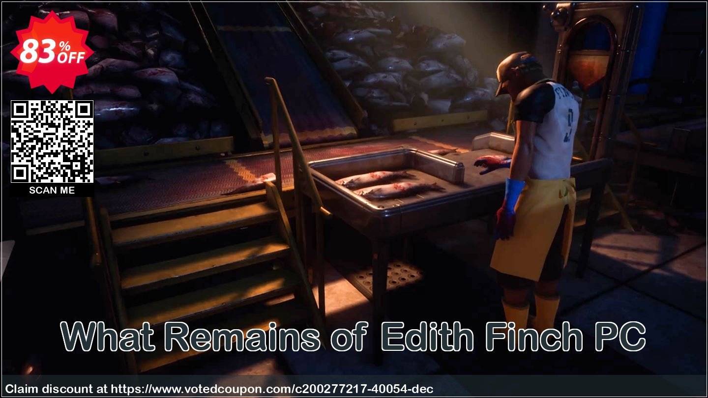 What Remains of Edith Finch PC Coupon, discount What Remains of Edith Finch PC Deal 2024 CDkeys. Promotion: What Remains of Edith Finch PC Exclusive Sale offer 