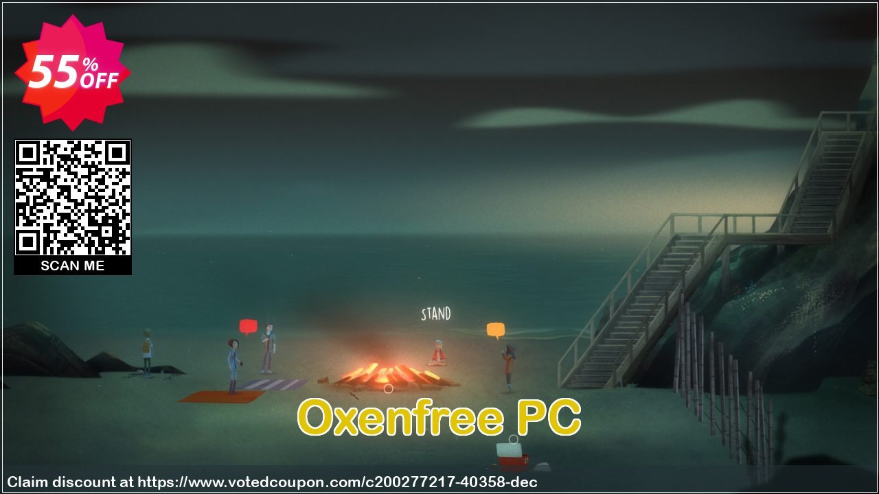 Oxenfree PC Coupon, discount Oxenfree PC Deal 2024 CDkeys. Promotion: Oxenfree PC Exclusive Sale offer 