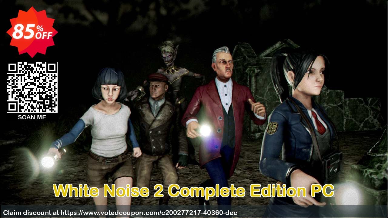 White Noise 2 Complete Edition PC Coupon, discount White Noise 2 Complete Edition PC Deal 2024 CDkeys. Promotion: White Noise 2 Complete Edition PC Exclusive Sale offer 