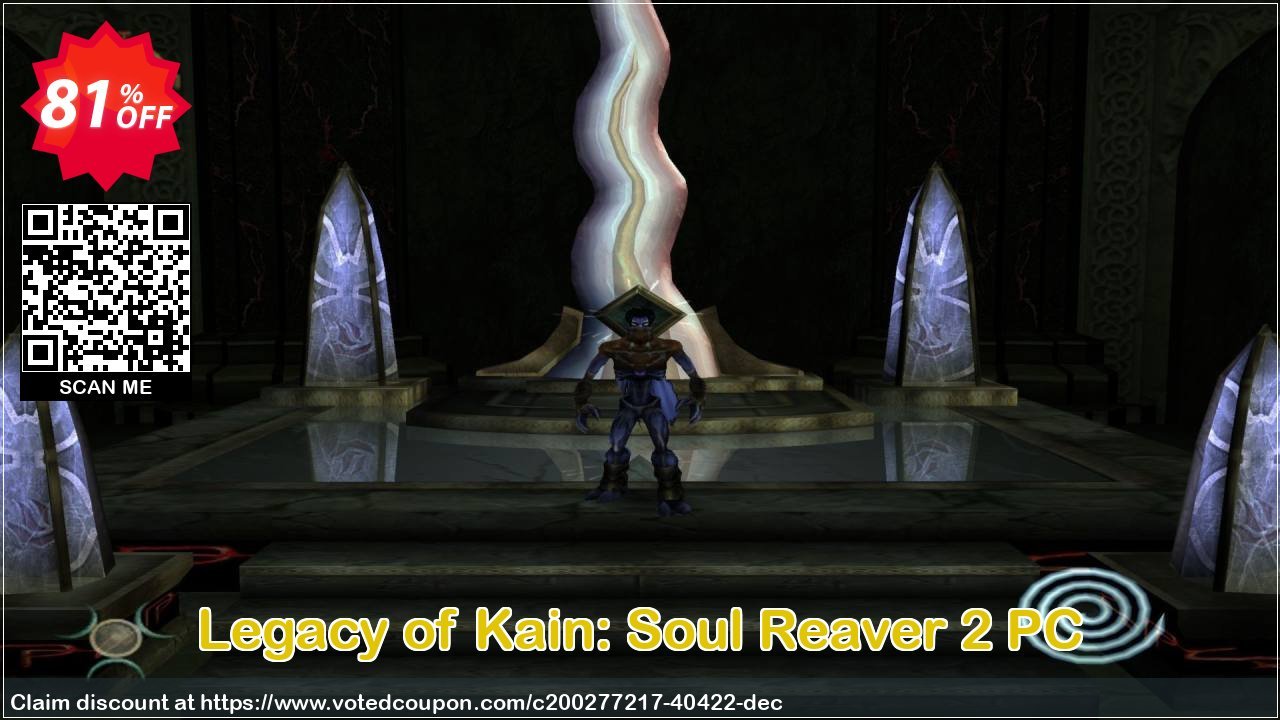 Legacy of Kain: Soul Reaver 2 PC Coupon, discount Legacy of Kain: Soul Reaver 2 PC Deal 2024 CDkeys. Promotion: Legacy of Kain: Soul Reaver 2 PC Exclusive Sale offer 