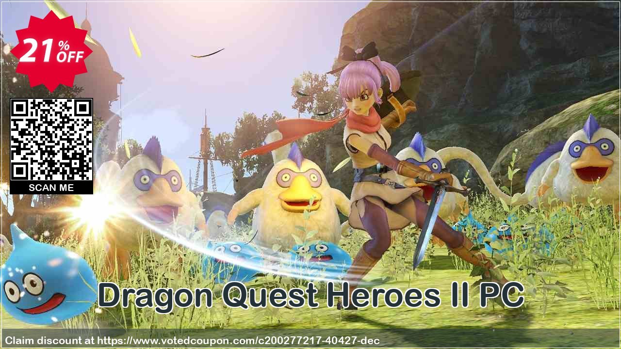 Dragon Quest Heroes II PC Coupon, discount Dragon Quest Heroes II PC Deal 2024 CDkeys. Promotion: Dragon Quest Heroes II PC Exclusive Sale offer 