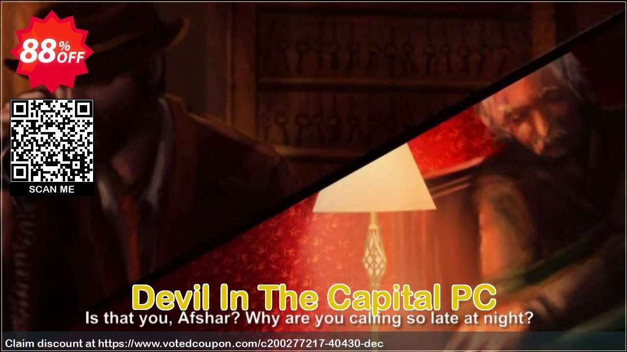 Devil In The Capital PC Coupon, discount Devil In The Capital PC Deal 2024 CDkeys. Promotion: Devil In The Capital PC Exclusive Sale offer 