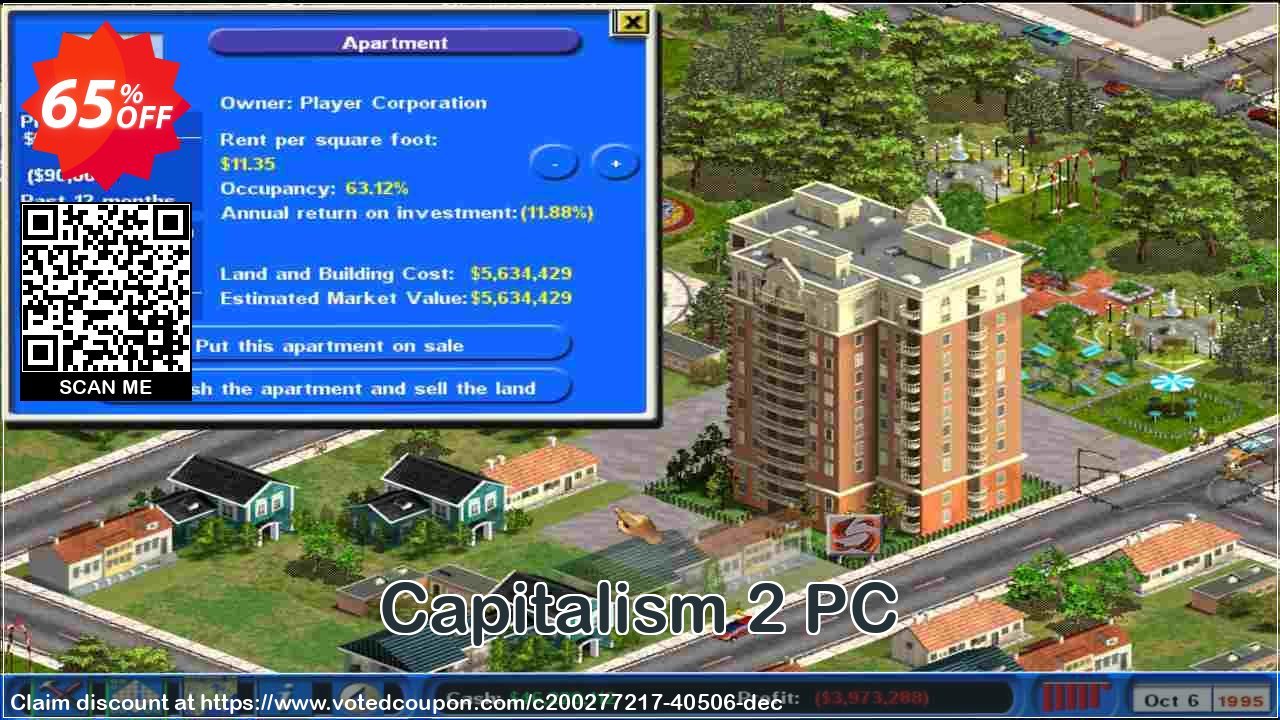 Capitalism 2 PC Coupon, discount Capitalism 2 PC Deal 2024 CDkeys. Promotion: Capitalism 2 PC Exclusive Sale offer 