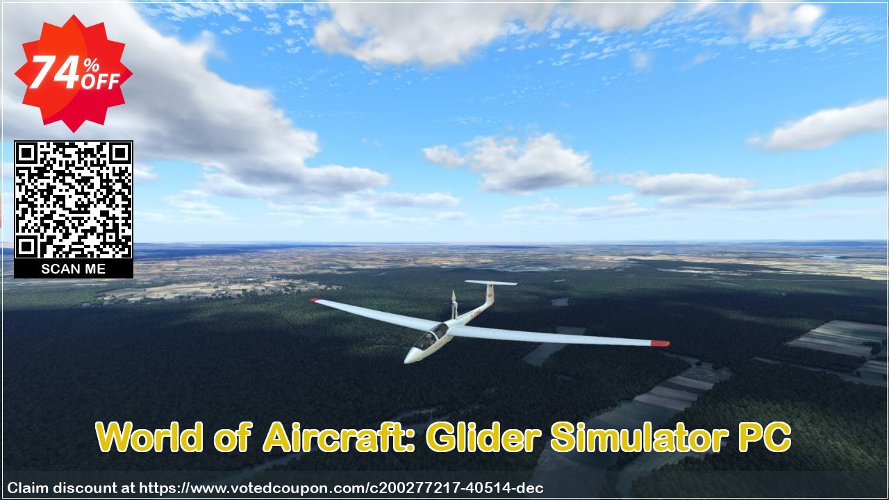 World of Aircraft: Glider Simulator PC Coupon, discount World of Aircraft: Glider Simulator PC Deal 2024 CDkeys. Promotion: World of Aircraft: Glider Simulator PC Exclusive Sale offer 