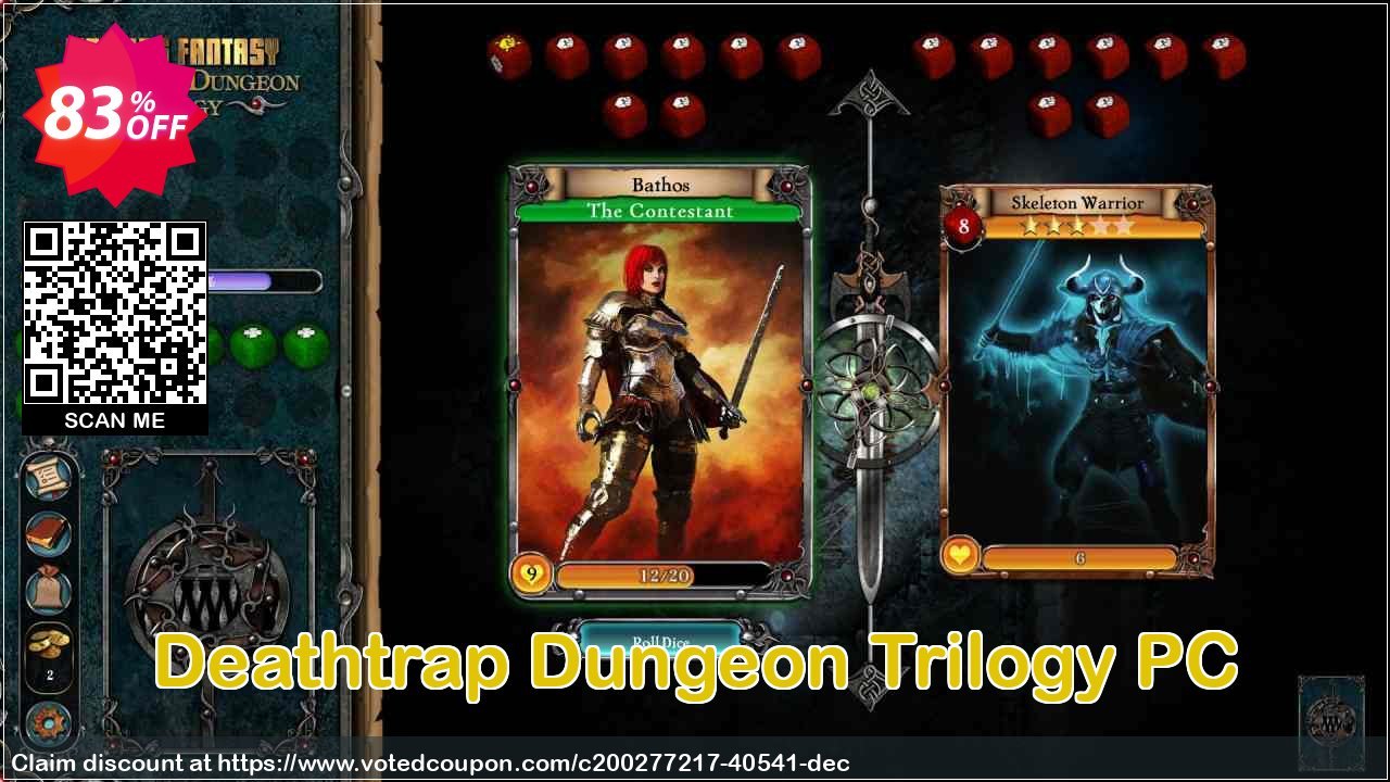 Deathtrap Dungeon Trilogy PC Coupon, discount Deathtrap Dungeon Trilogy PC Deal 2024 CDkeys. Promotion: Deathtrap Dungeon Trilogy PC Exclusive Sale offer 