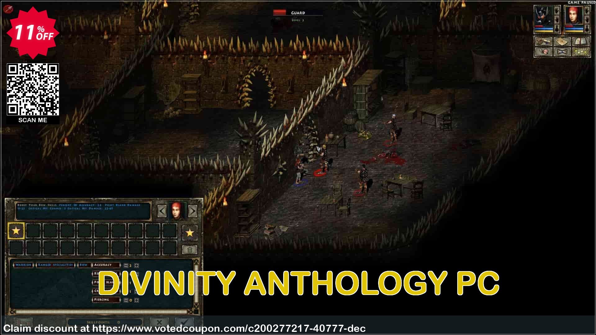 DIVINITY ANTHOLOGY PC Coupon Code Jun 2024, 11% OFF - VotedCoupon