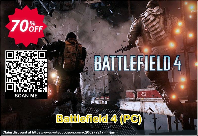 Battlefield 4, PC  Coupon Code Jun 2024, 70% OFF - VotedCoupon