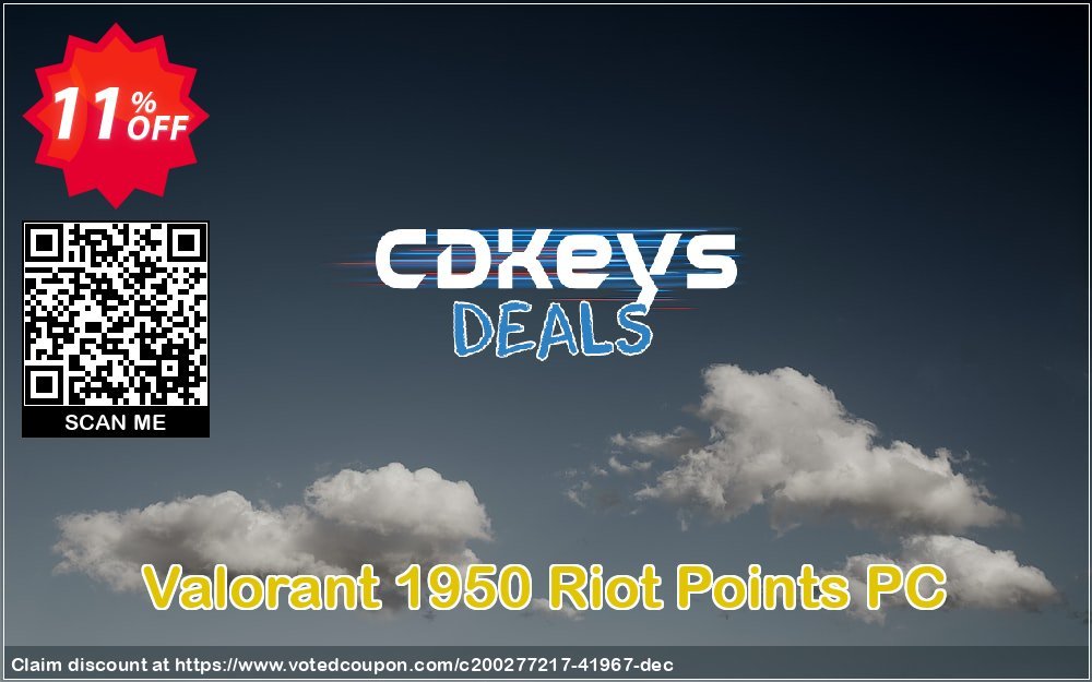 Valorant 1950 Riot Points PC Coupon, discount Valorant 1950 Riot Points PC Deal 2024 CDkeys. Promotion: Valorant 1950 Riot Points PC Exclusive Sale offer 