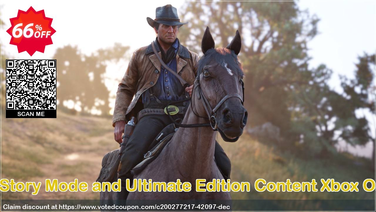 Red Dead Redemption 2: Story Mode and Ultimate Edition Content Xbox One & Xbox Series X|S, US  Coupon, discount Red Dead Redemption 2: Story Mode and Ultimate Edition Content Xbox One & Xbox Series X|S (US) Deal 2024 CDkeys. Promotion: Red Dead Redemption 2: Story Mode and Ultimate Edition Content Xbox One & Xbox Series X|S (US) Exclusive Sale offer 
