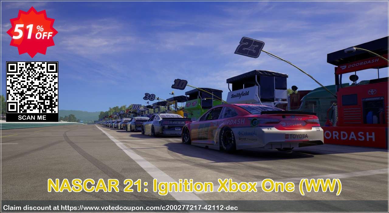 NASCAR 21: Ignition Xbox One, WW  Coupon, discount NASCAR 21: Ignition Xbox One (WW) Deal 2024 CDkeys. Promotion: NASCAR 21: Ignition Xbox One (WW) Exclusive Sale offer 