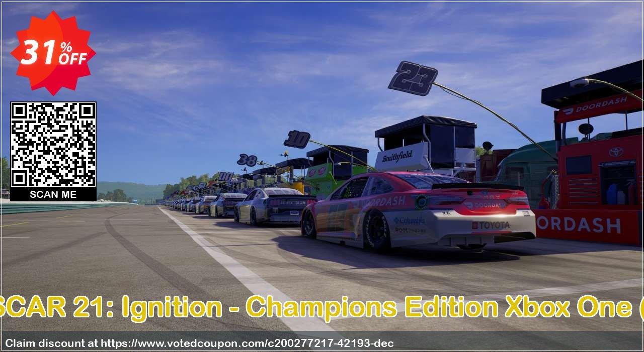 NASCAR 21: Ignition - Champions Edition Xbox One, US  Coupon, discount NASCAR 21: Ignition - Champions Edition Xbox One (US) Deal 2024 CDkeys. Promotion: NASCAR 21: Ignition - Champions Edition Xbox One (US) Exclusive Sale offer 