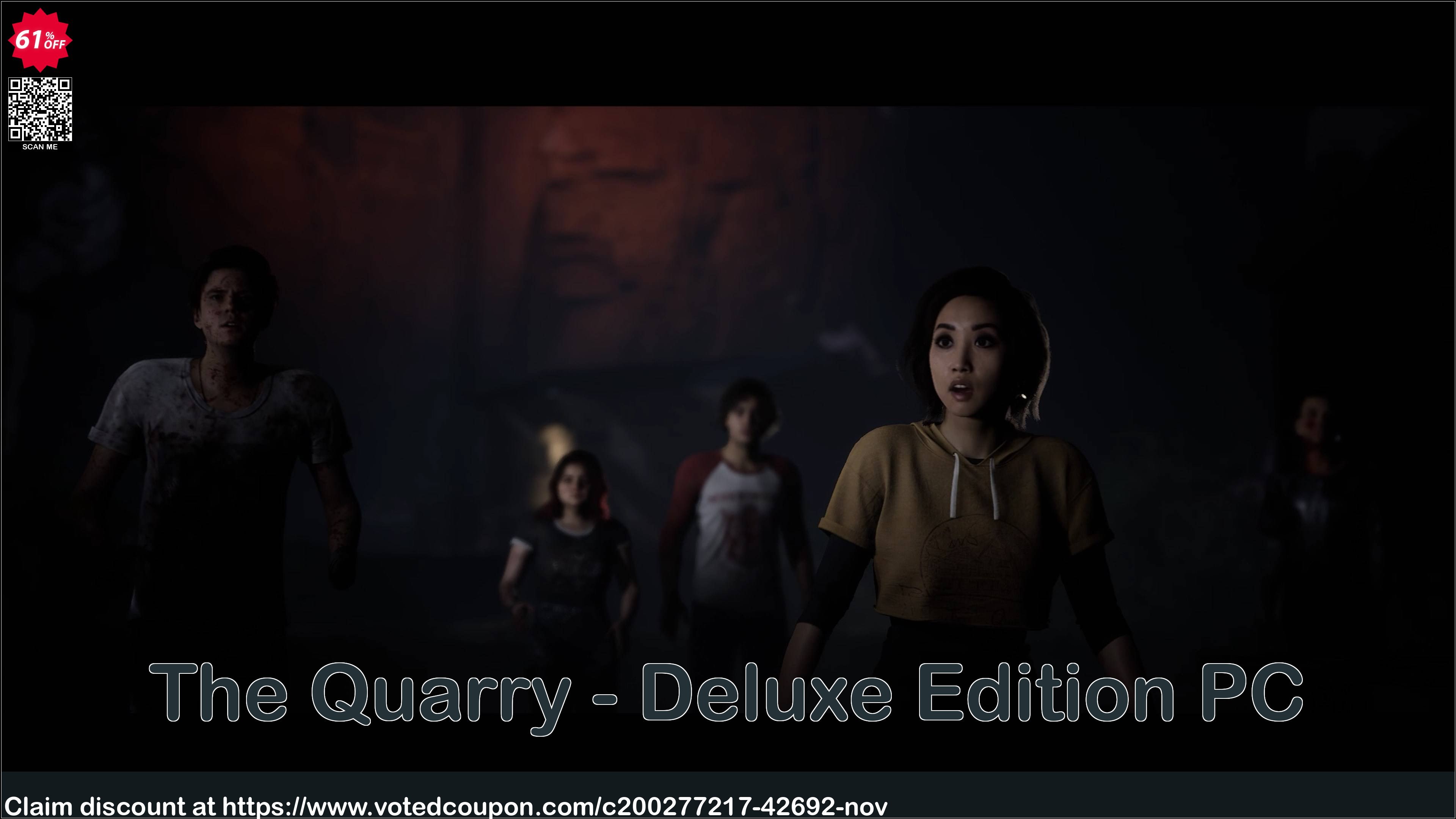 The Quarry - Deluxe Edition PC Coupon, discount The Quarry - Deluxe Edition PC Deal 2024 CDkeys. Promotion: The Quarry - Deluxe Edition PC Exclusive Sale offer 