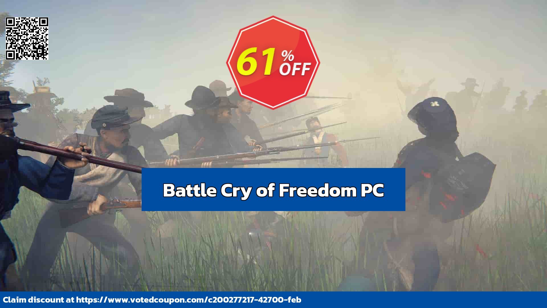 Battle Cry of Freedom PC Coupon, discount Battle Cry of Freedom PC Deal 2024 CDkeys. Promotion: Battle Cry of Freedom PC Exclusive Sale offer 