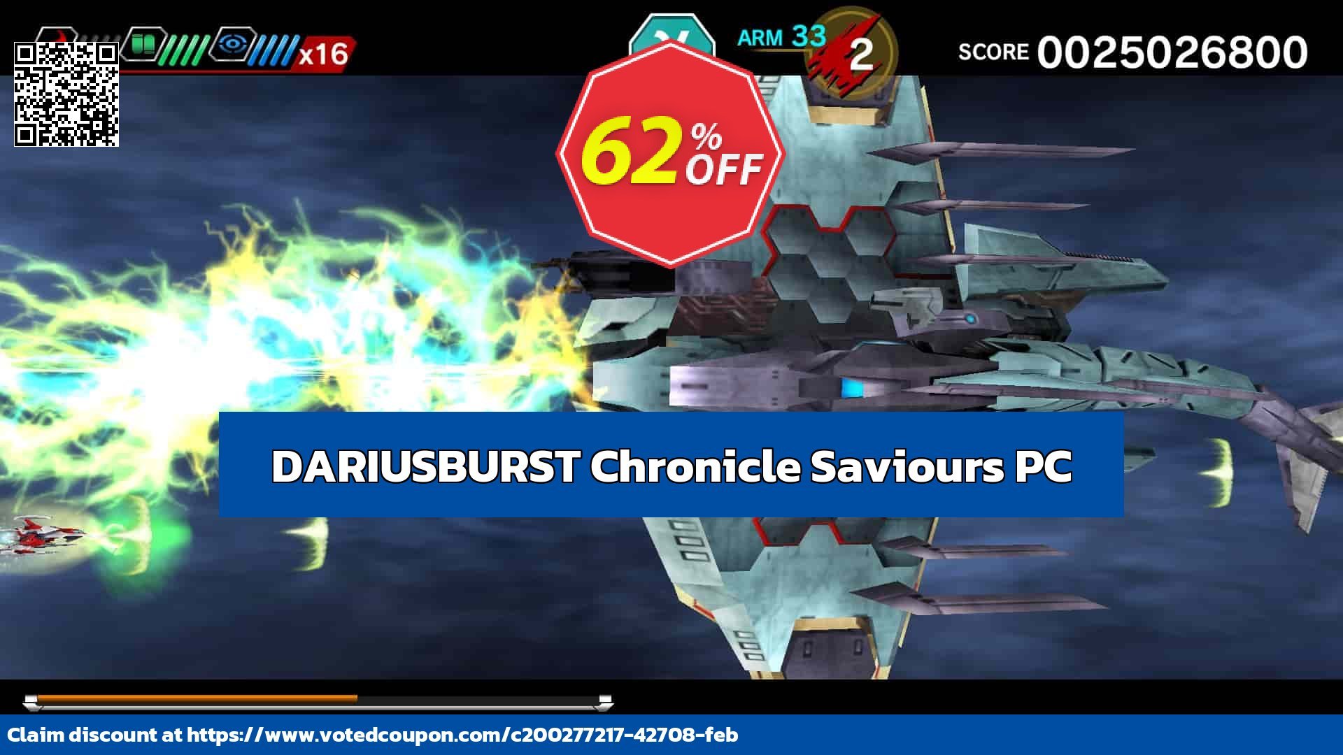 DARIUSBURST Chronicle Saviours PC Coupon Code Sep 2024, 63% OFF - VotedCoupon