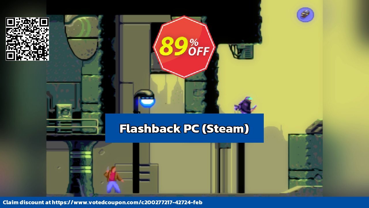 Flashback PC, Steam  Coupon, discount Flashback PC (Steam) Deal 2024 CDkeys. Promotion: Flashback PC (Steam) Exclusive Sale offer 