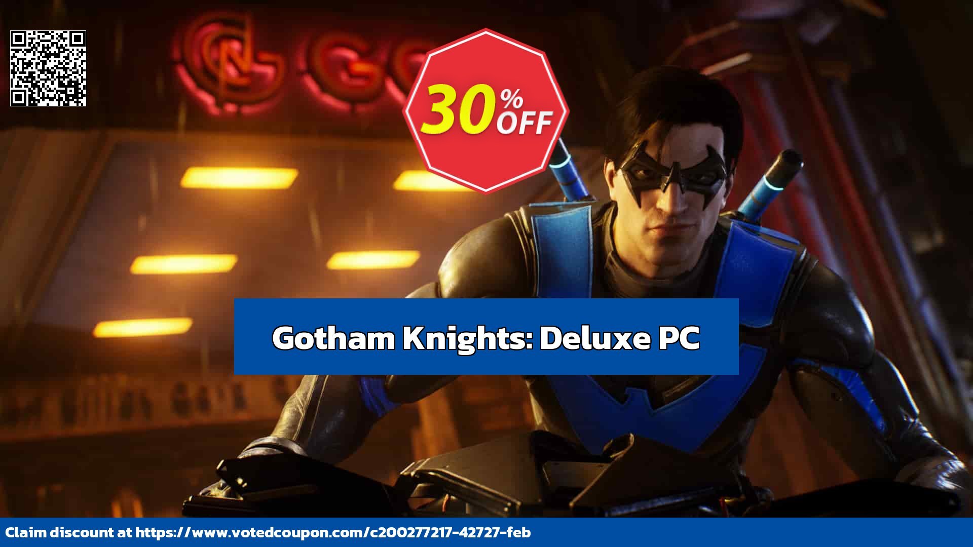 Gotham Knights: Deluxe PC Coupon Code Nov 2024, 30% OFF - VotedCoupon