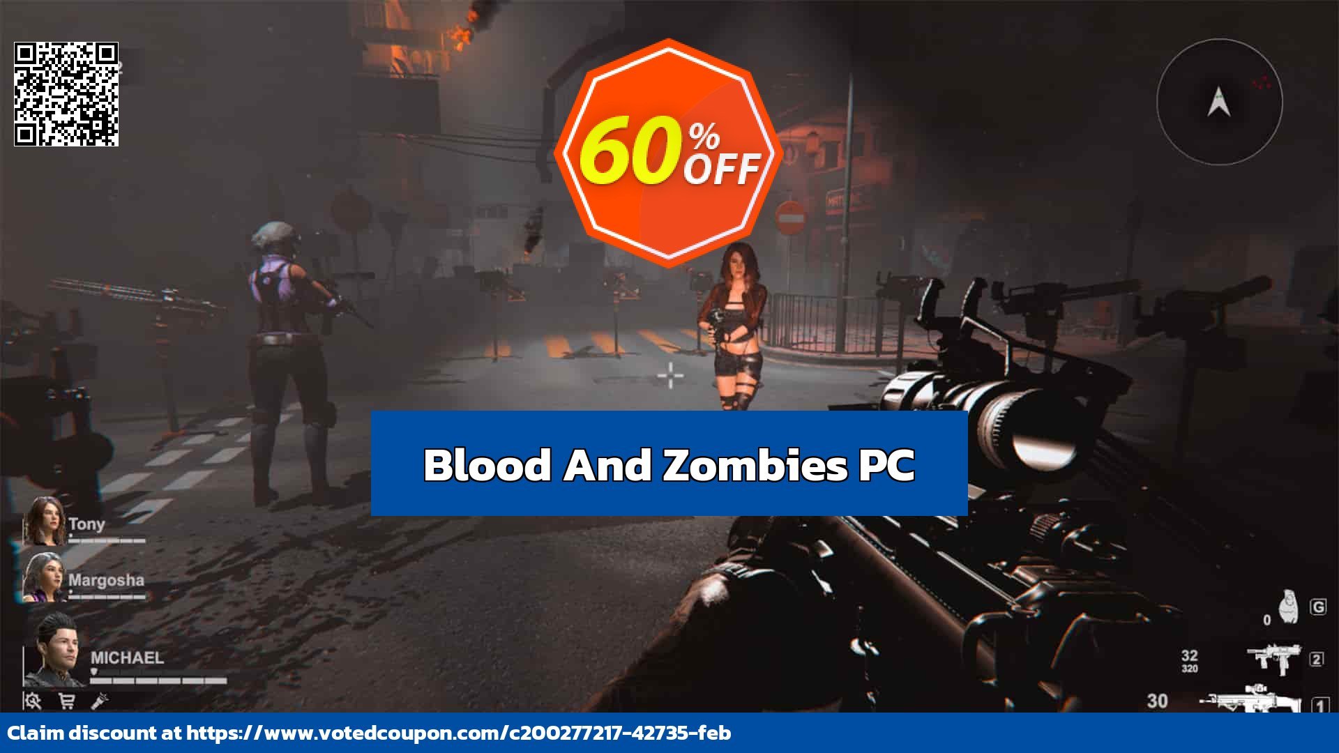 Blood And Zombies PC Coupon, discount Blood And Zombies PC Deal 2024 CDkeys. Promotion: Blood And Zombies PC Exclusive Sale offer 