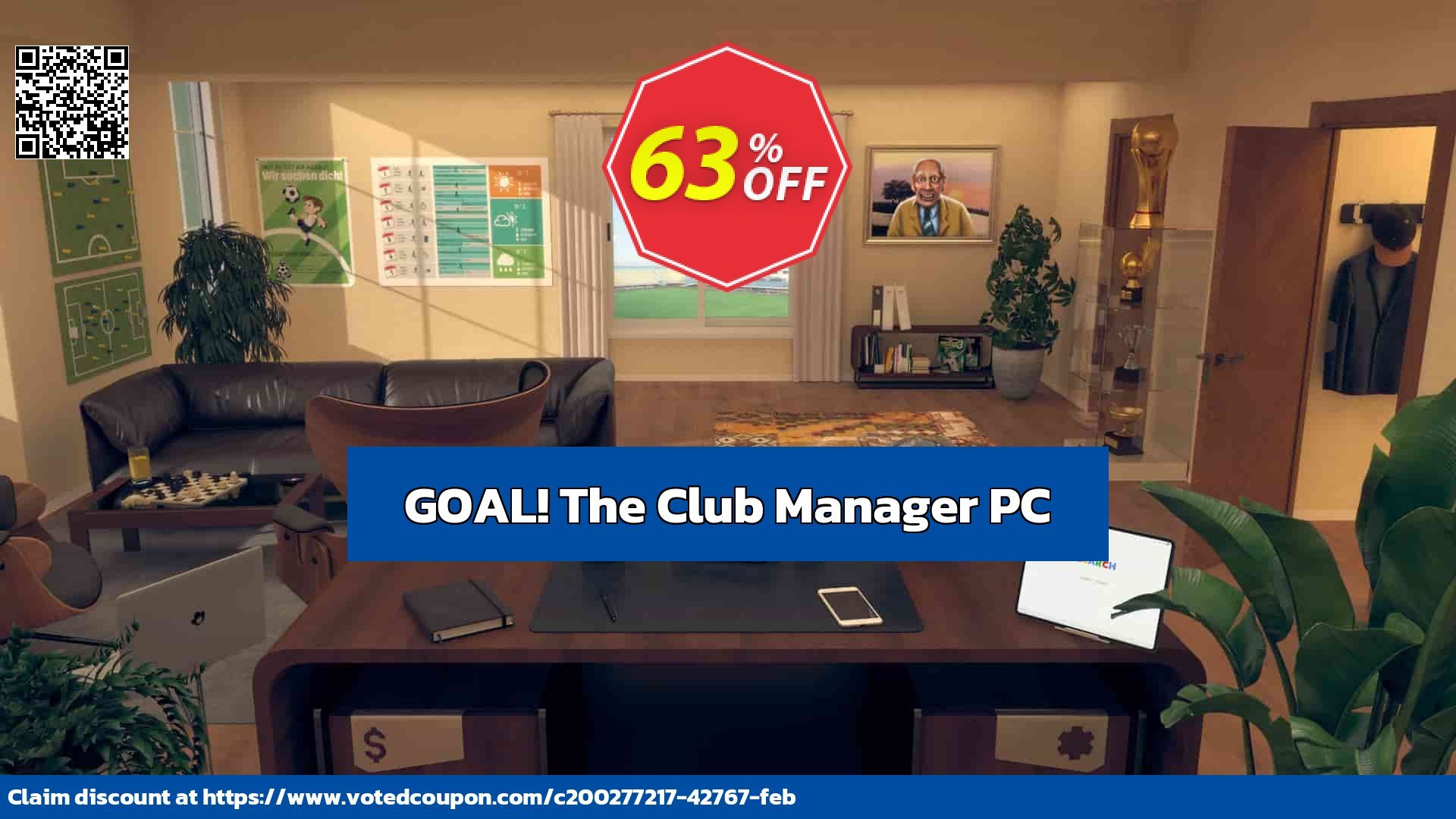 GOAL! The Club Manager PC Coupon, discount GOAL! The Club Manager PC Deal 2024 CDkeys. Promotion: GOAL! The Club Manager PC Exclusive Sale offer 