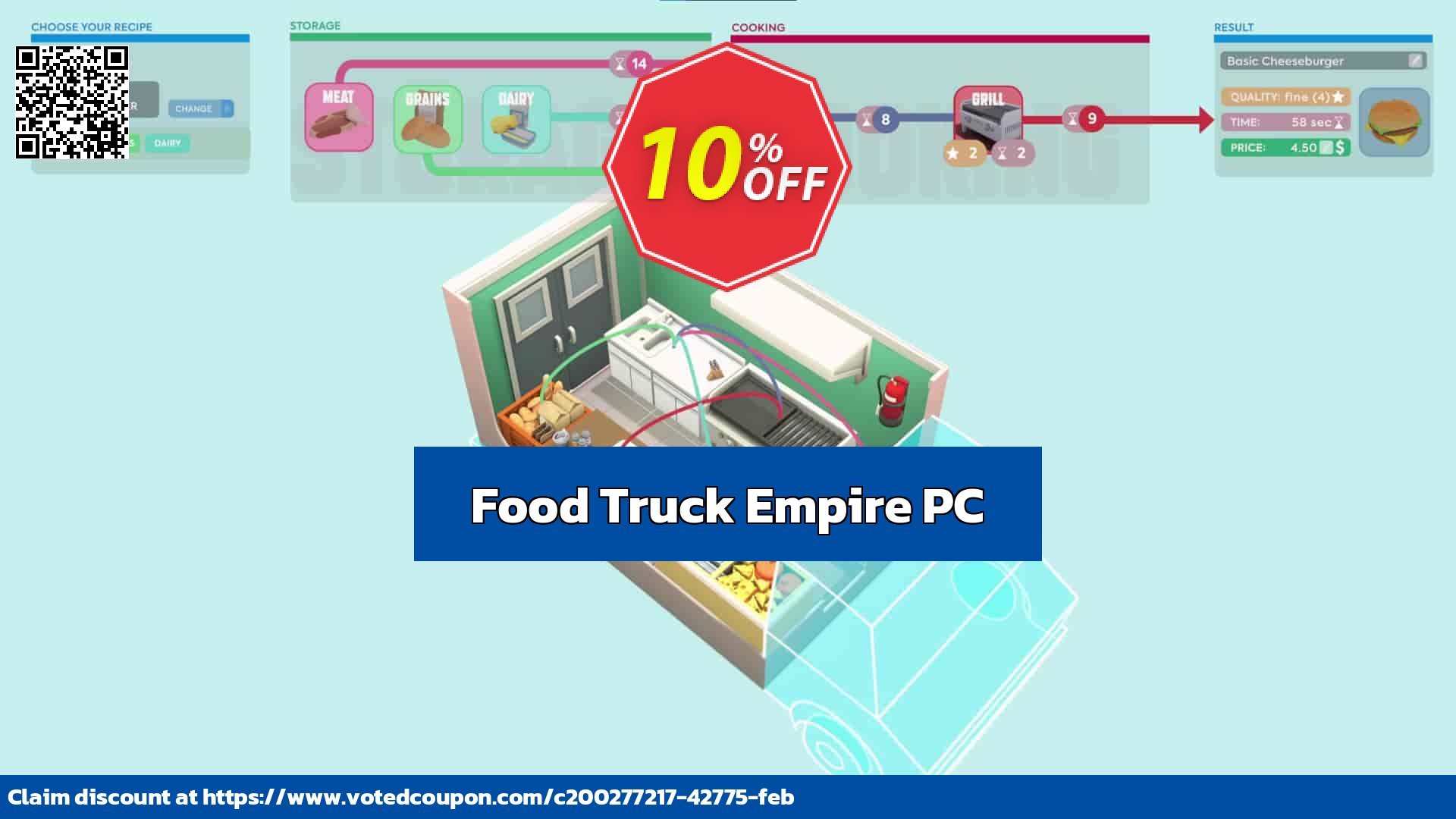 Food Truck Empire PC Coupon, discount Food Truck Empire PC Deal 2024 CDkeys. Promotion: Food Truck Empire PC Exclusive Sale offer 