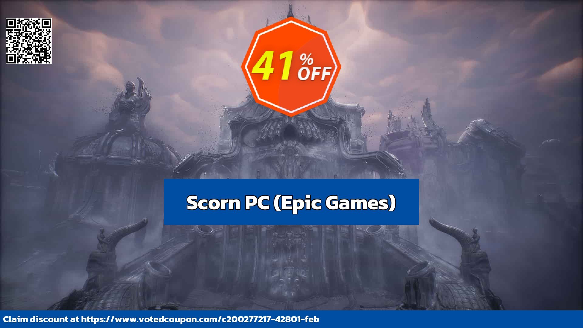 Scorn PC, Epic Games  Coupon Code Sep 2024, 41% OFF - VotedCoupon