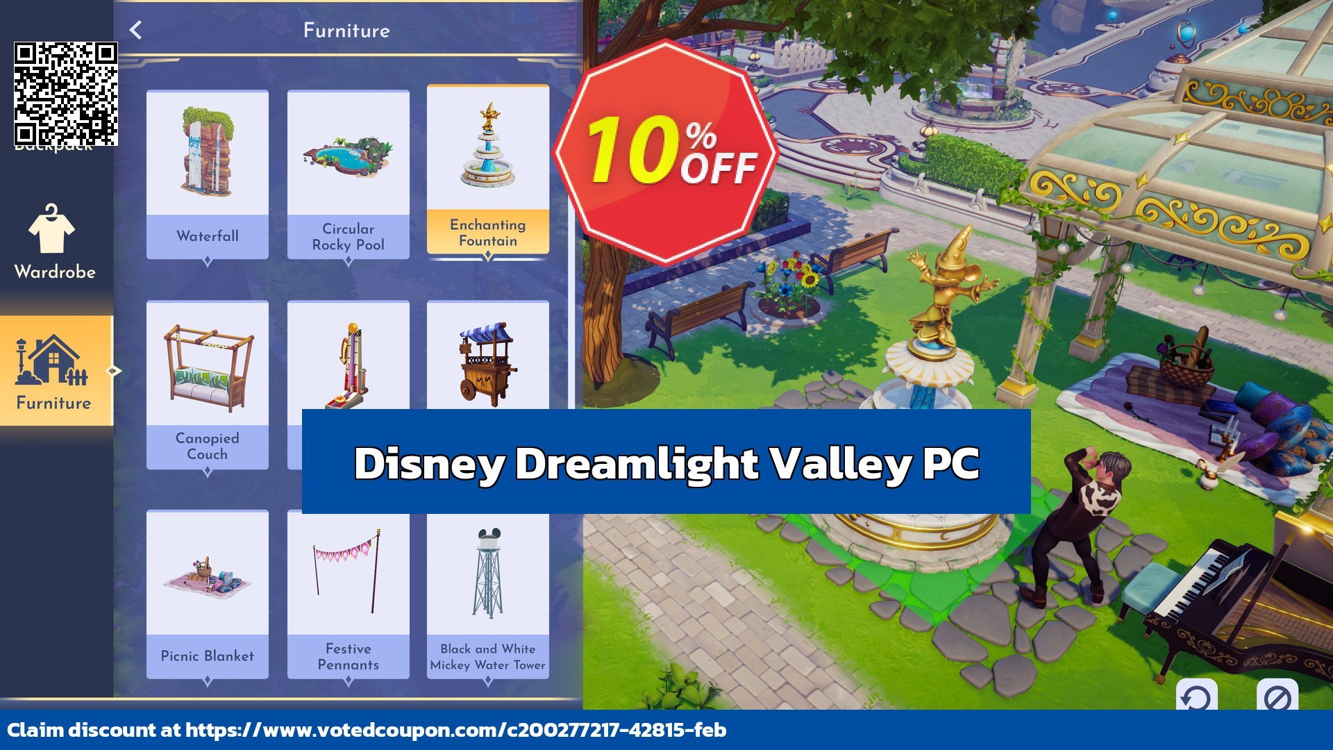 Disney Dreamlight Valley PC Coupon, discount Disney Dreamlight Valley PC Deal 2024 CDkeys. Promotion: Disney Dreamlight Valley PC Exclusive Sale offer 