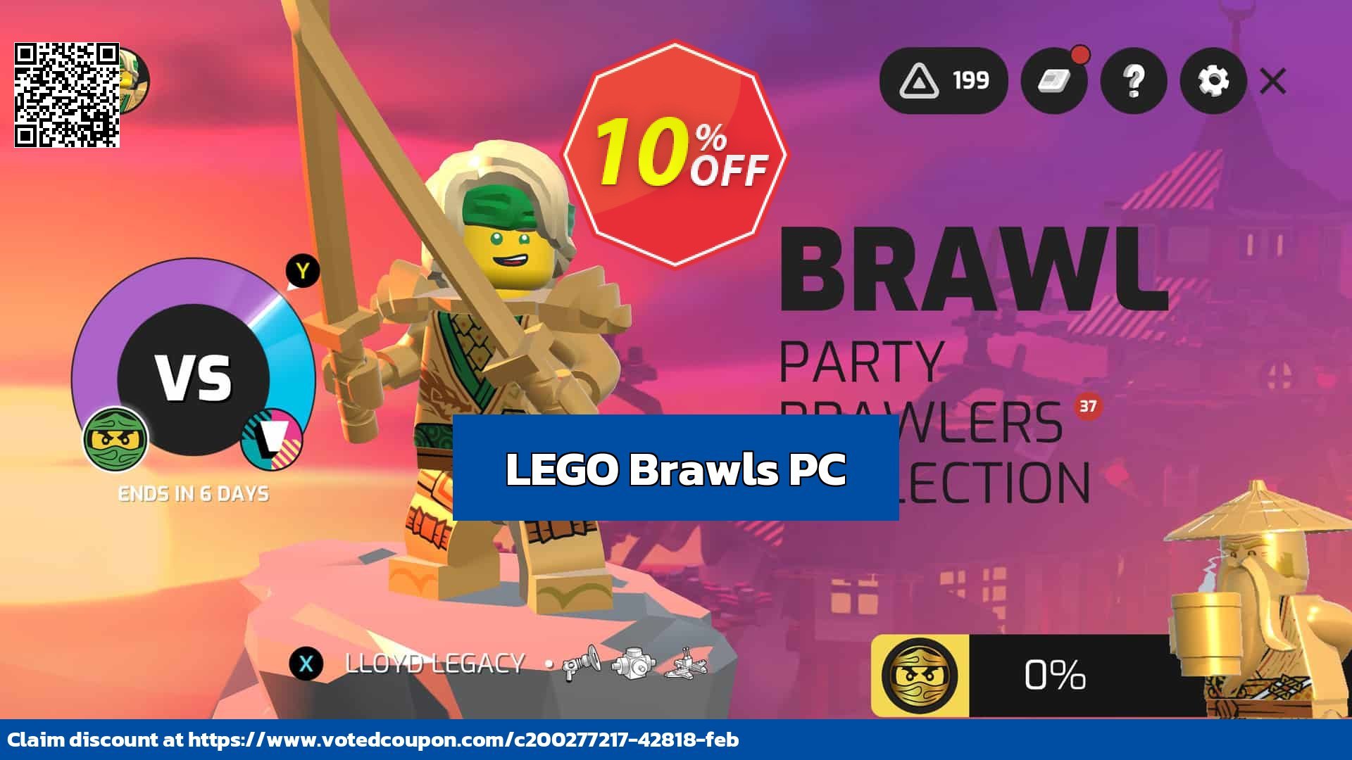 LEGO Brawls PC Coupon, discount LEGO Brawls PC Deal 2024 CDkeys. Promotion: LEGO Brawls PC Exclusive Sale offer 