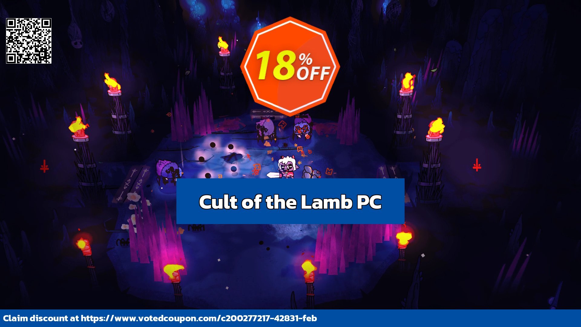 Cult of the Lamb PC Coupon, discount Cult of the Lamb PC Deal 2024 CDkeys. Promotion: Cult of the Lamb PC Exclusive Sale offer 