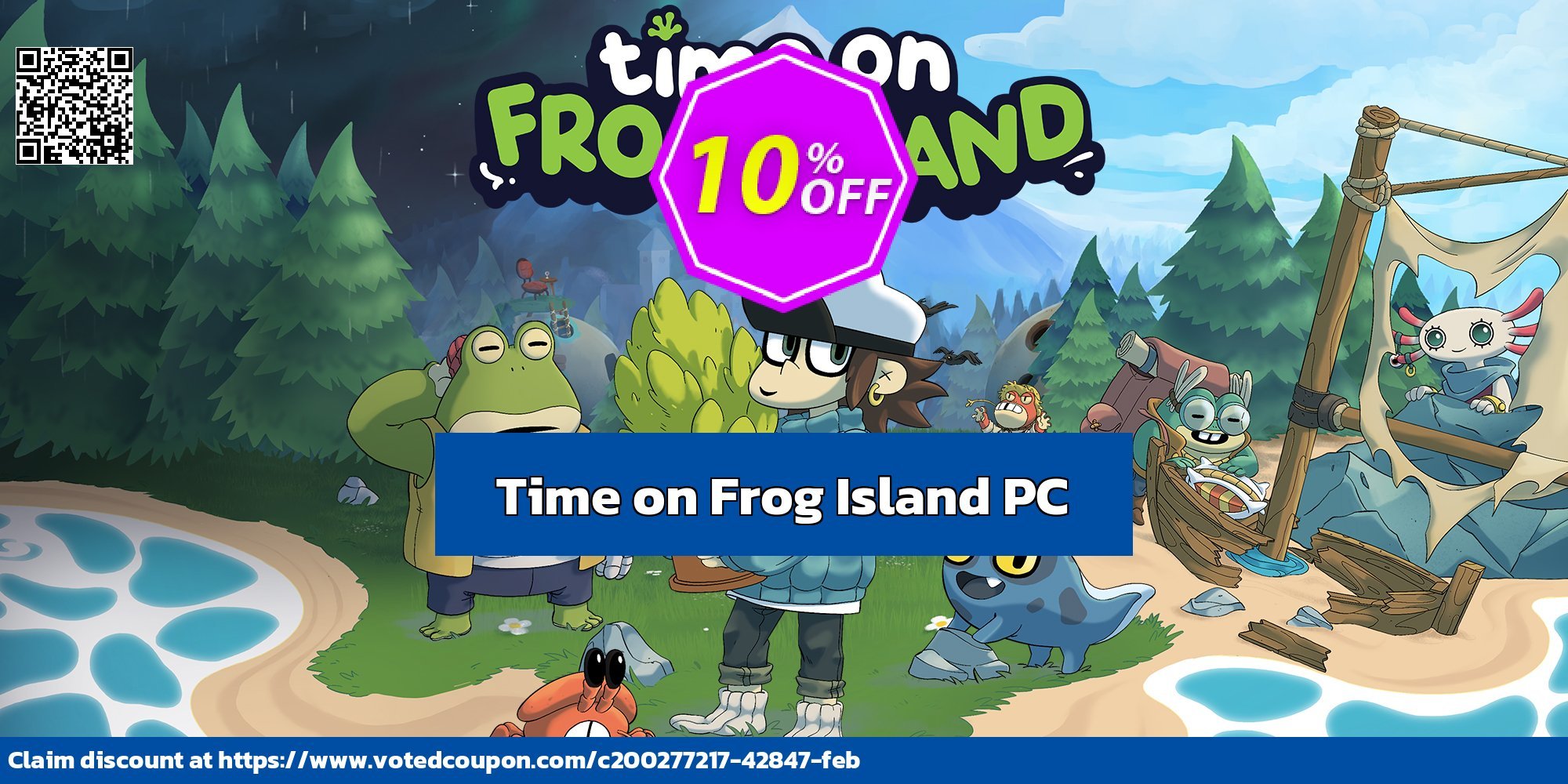 Time on Frog Island PC Coupon, discount Time on Frog Island PC Deal 2024 CDkeys. Promotion: Time on Frog Island PC Exclusive Sale offer 