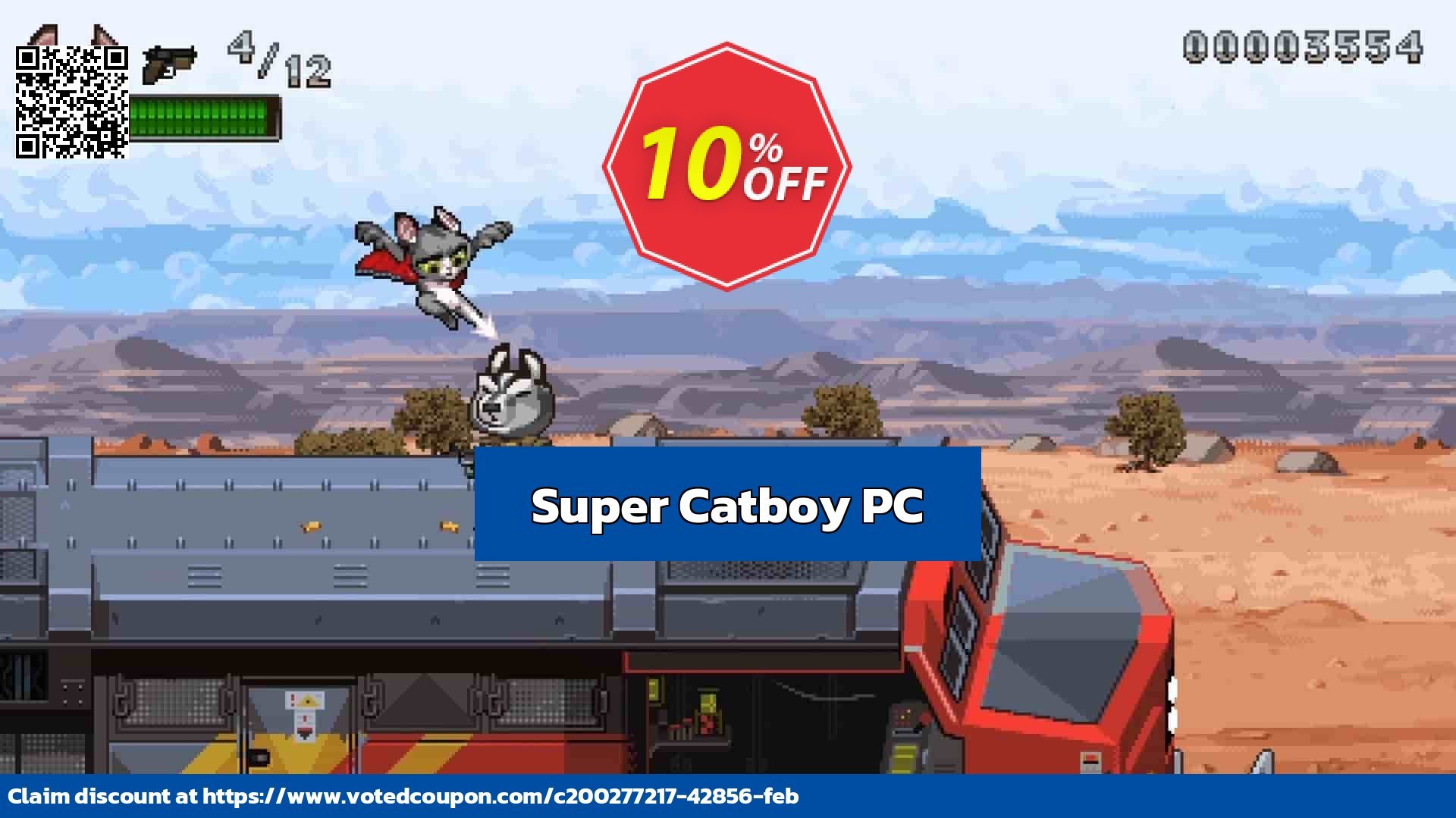 Super Catboy PC Coupon, discount Super Catboy PC Deal 2024 CDkeys. Promotion: Super Catboy PC Exclusive Sale offer 