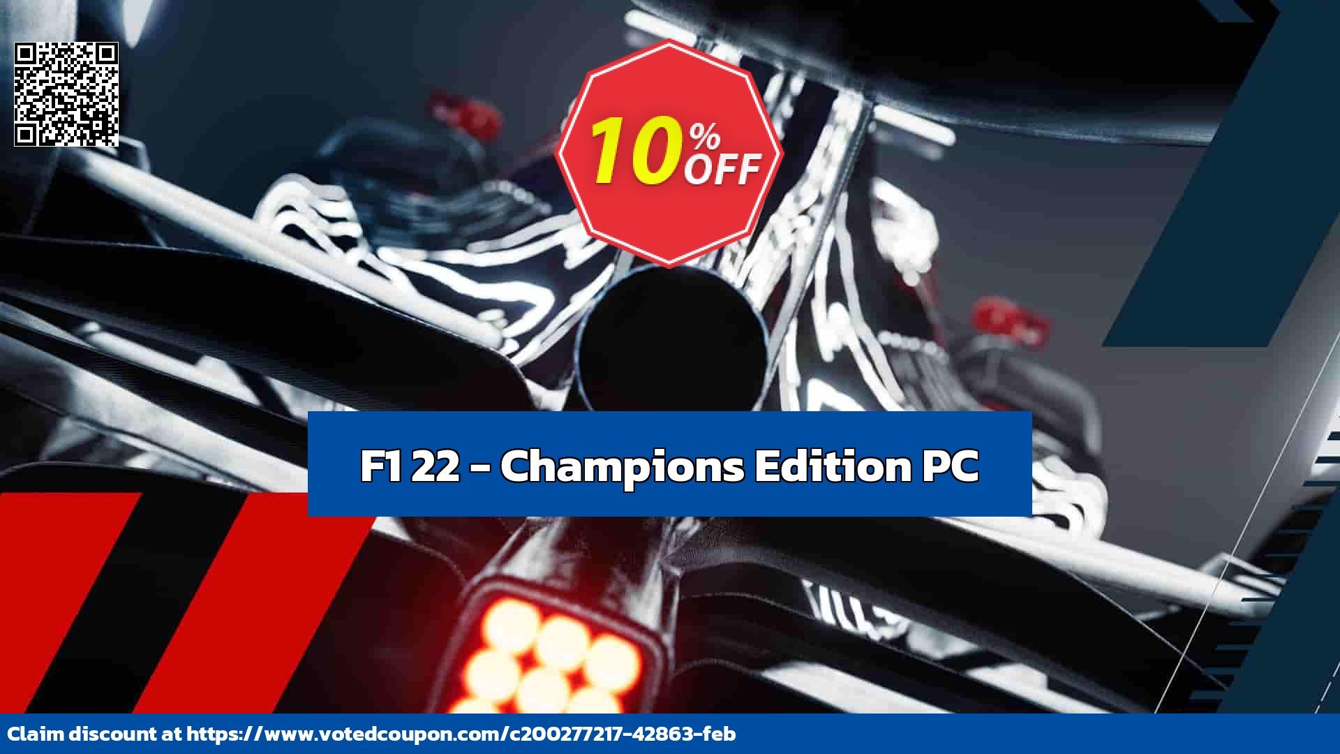 F1 22 - Champions Edition PC Coupon, discount F1 22 - Champions Edition PC Deal 2024 CDkeys. Promotion: F1 22 - Champions Edition PC Exclusive Sale offer 