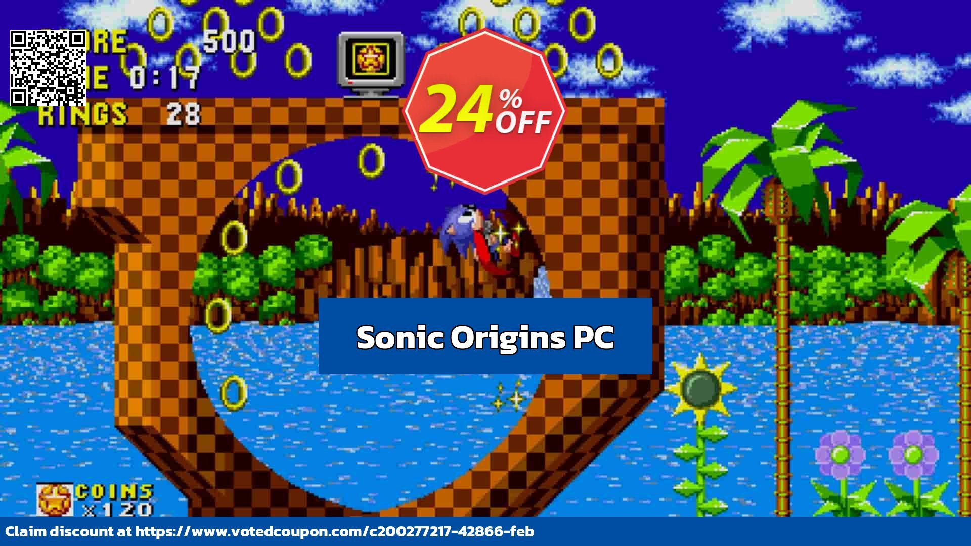 Sonic Origins PC Coupon Code Jun 2024, 24% OFF - VotedCoupon