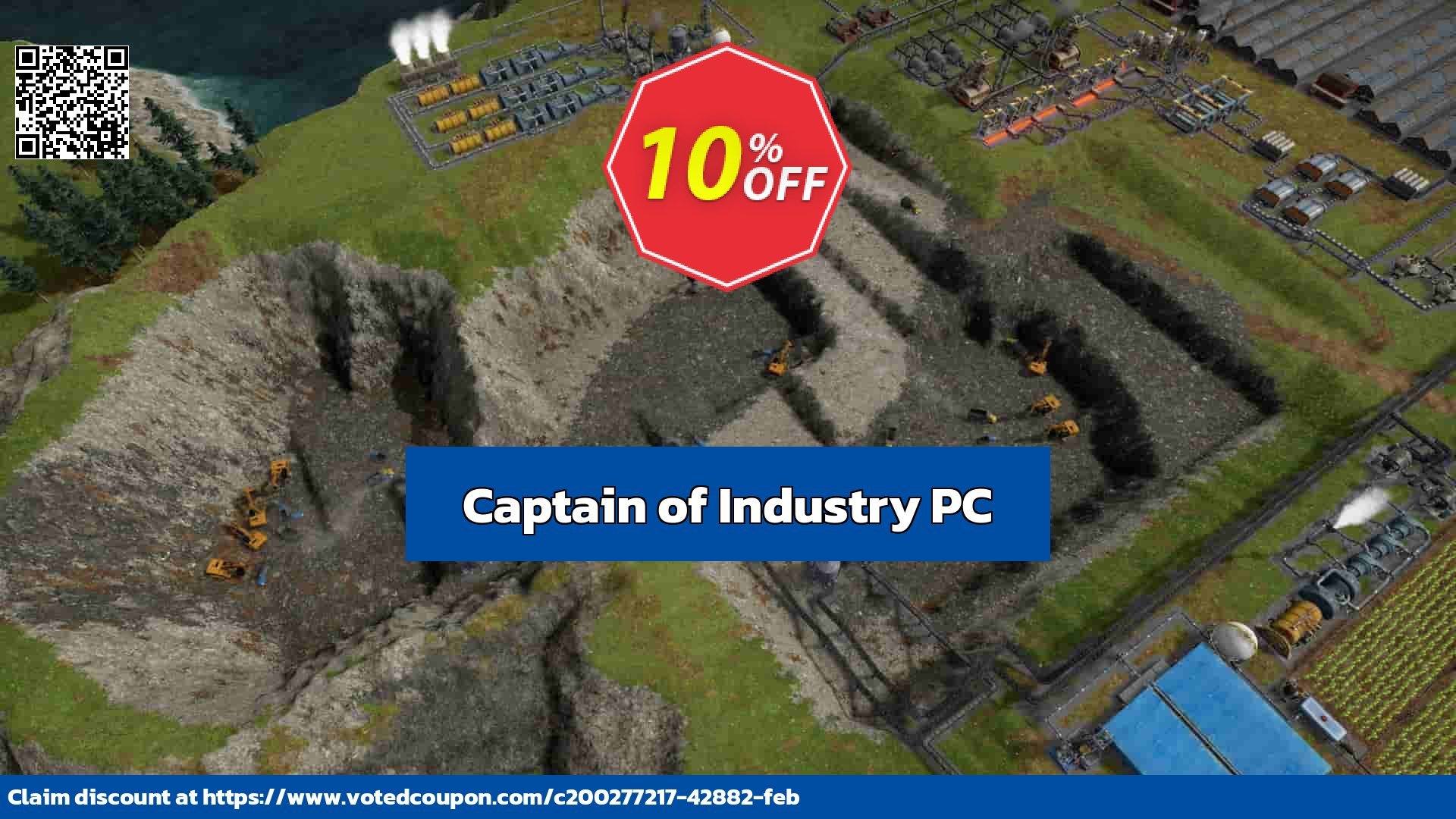 Captain of Industry PC Coupon, discount Captain of Industry PC Deal 2024 CDkeys. Promotion: Captain of Industry PC Exclusive Sale offer 