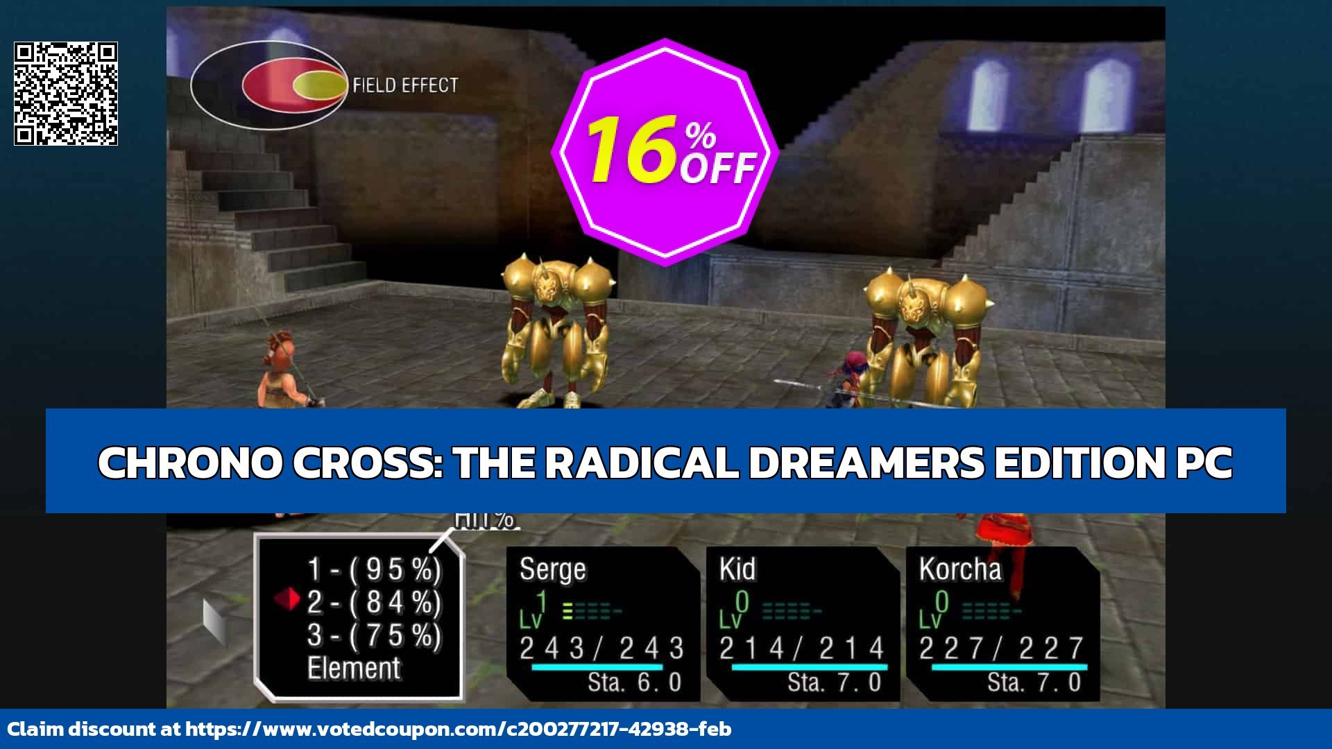 CHRONO CROSS: THE RADICAL DREAMERS EDITION PC Coupon, discount CHRONO CROSS: THE RADICAL DREAMERS EDITION PC Deal 2024 CDkeys. Promotion: CHRONO CROSS: THE RADICAL DREAMERS EDITION PC Exclusive Sale offer 