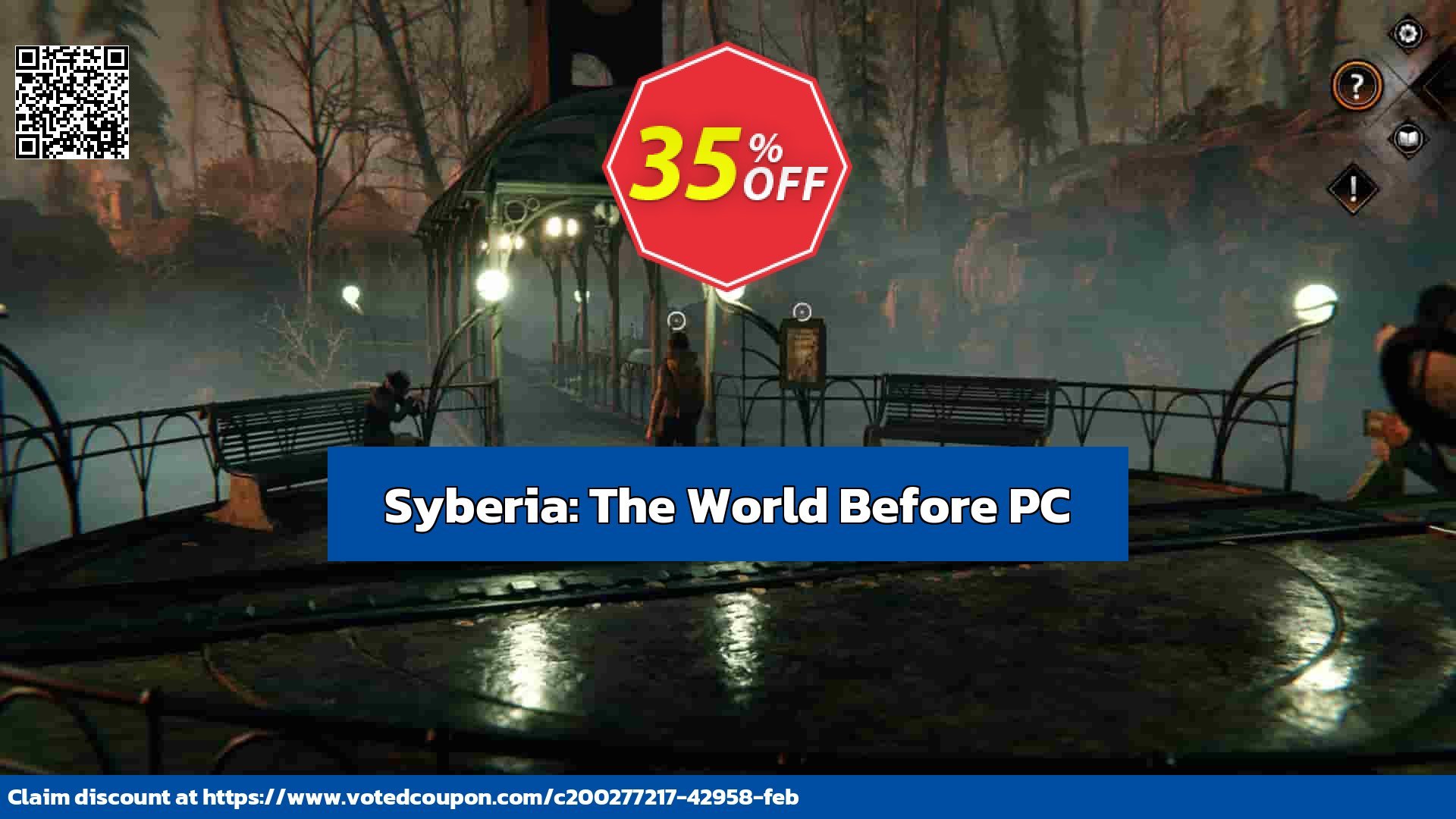 Syberia: The World Before PC Coupon, discount Syberia: The World Before PC Deal 2025 CDkeys. Promotion: Syberia: The World Before PC Exclusive Sale offer 