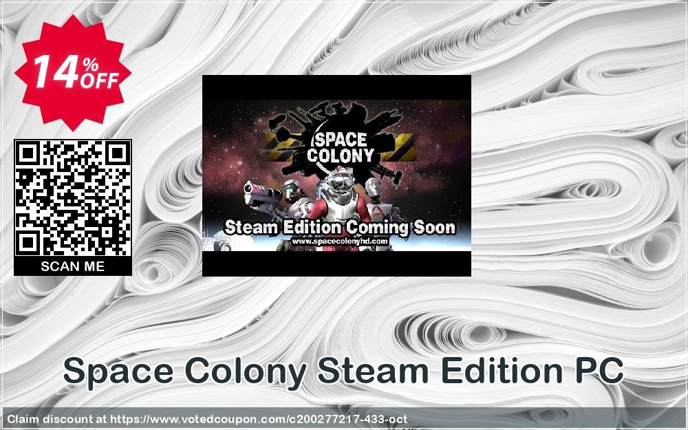 Space Colony Steam Edition PC Coupon, discount Space Colony Steam Edition PC Deal. Promotion: Space Colony Steam Edition PC Exclusive offer 