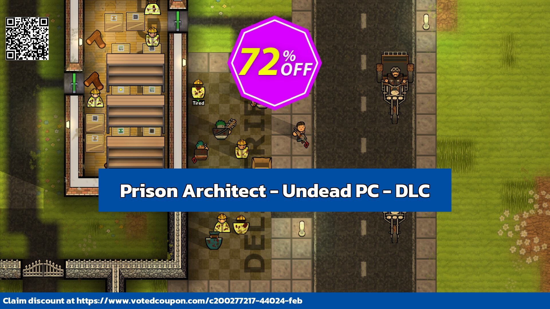 Prison Architect - Undead PC - DLC Coupon Code Jun 2024, 77% OFF - VotedCoupon