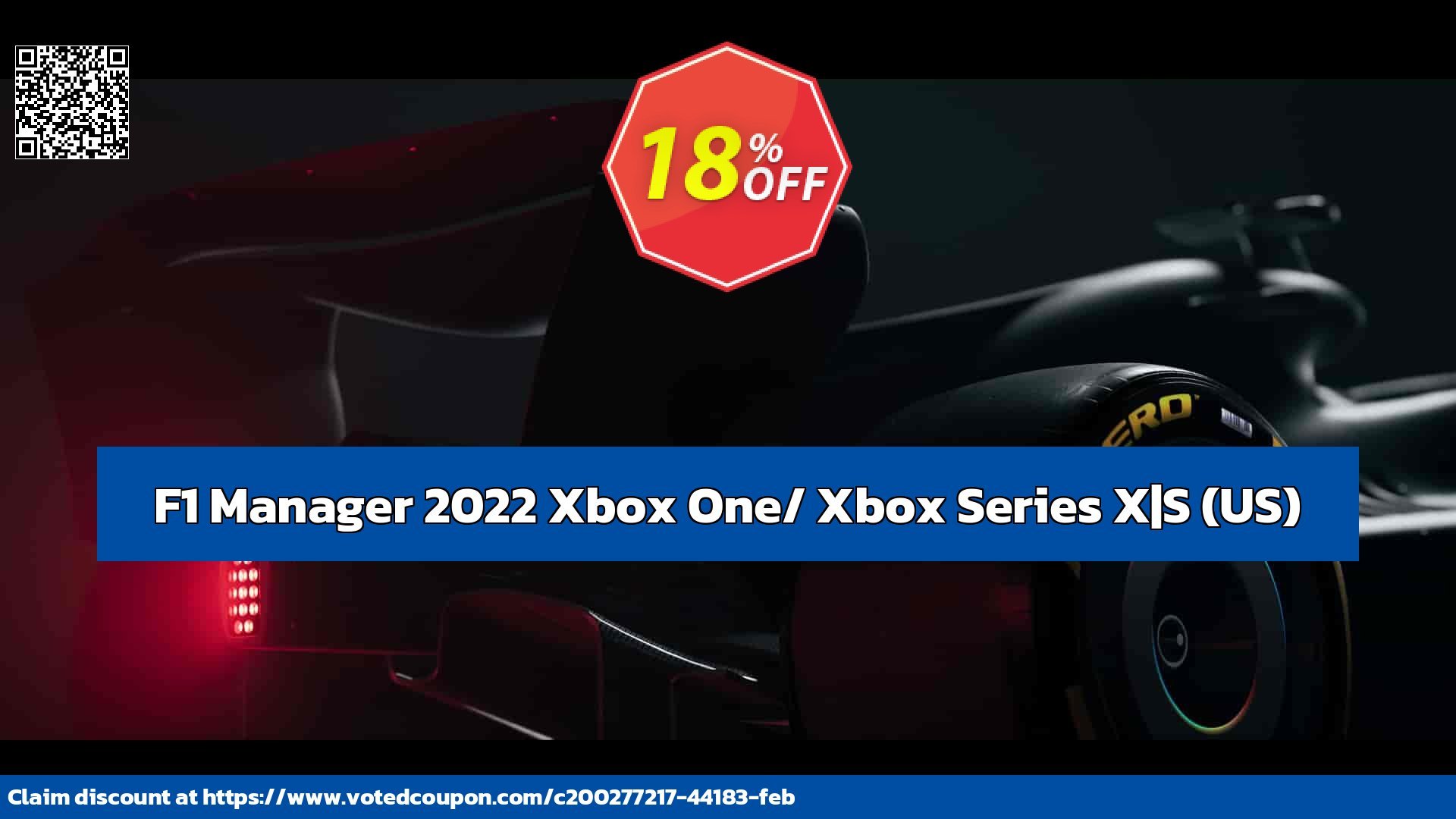 F1 Manager 2022 Xbox One/ Xbox Series X|S, US  Coupon Code Jun 2024, 18% OFF - VotedCoupon