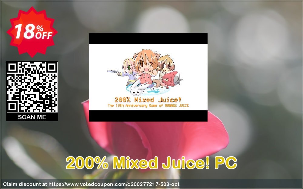 200% Mixed Juice! PC Coupon, discount 200% Mixed Juice! PC Deal. Promotion: 200% Mixed Juice! PC Exclusive offer 