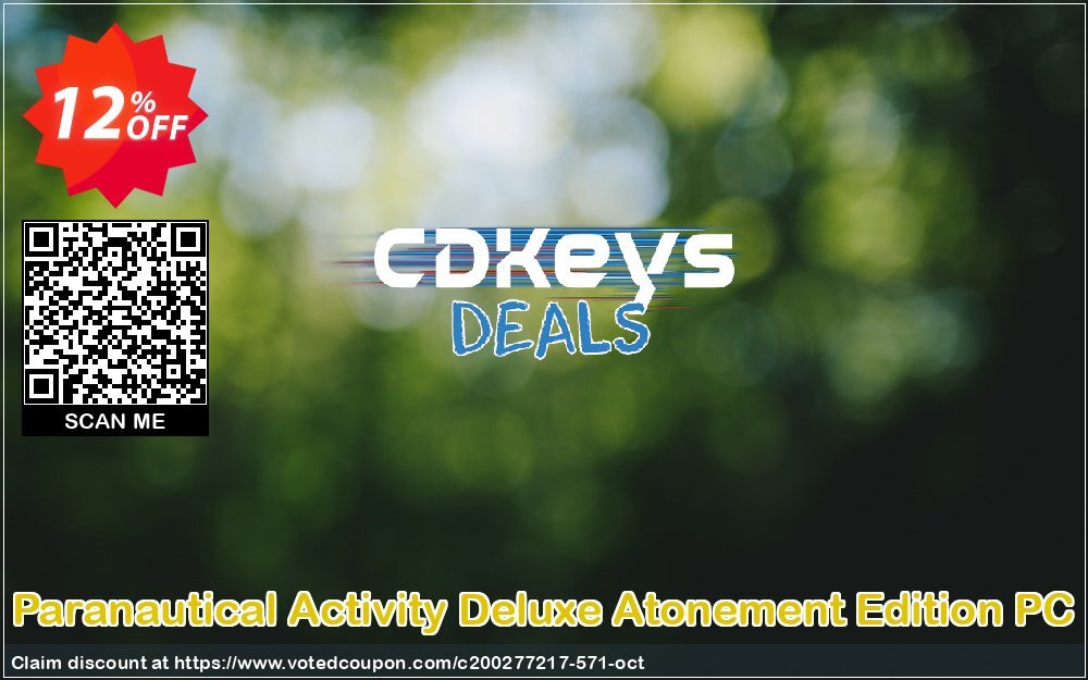 Paranautical Activity Deluxe Atonement Edition PC Coupon, discount Paranautical Activity Deluxe Atonement Edition PC Deal. Promotion: Paranautical Activity Deluxe Atonement Edition PC Exclusive offer 