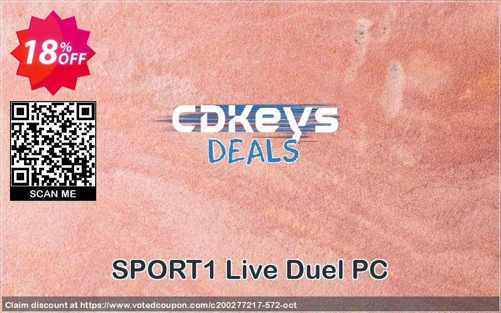 SPORT1 Live Duel PC Coupon, discount SPORT1 Live Duel PC Deal. Promotion: SPORT1 Live Duel PC Exclusive offer 