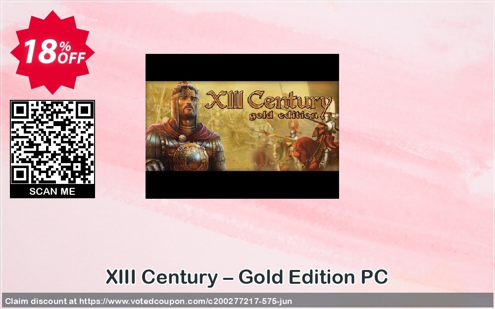 XIII Century – Gold Edition PC Coupon Code Jun 2024, 18% OFF - VotedCoupon