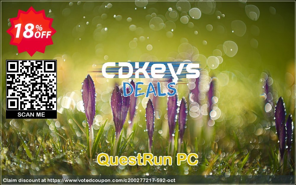 QuestRun PC Coupon, discount QuestRun PC Deal. Promotion: QuestRun PC Exclusive offer 