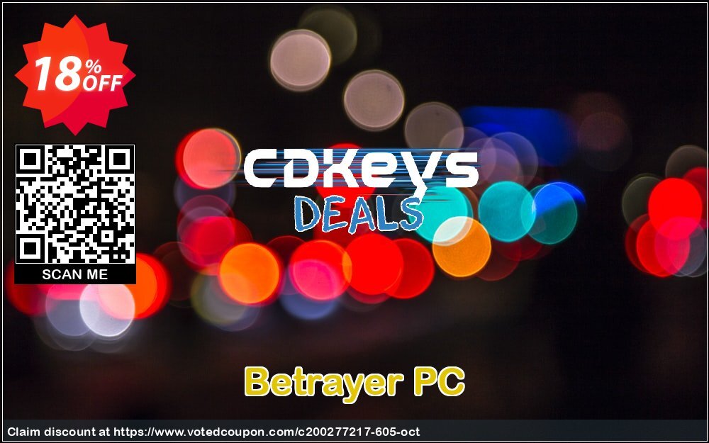 Betrayer PC Coupon, discount Betrayer PC Deal. Promotion: Betrayer PC Exclusive offer 