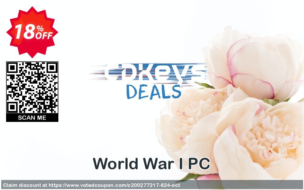 World War I PC Coupon, discount World War I PC Deal. Promotion: World War I PC Exclusive offer 