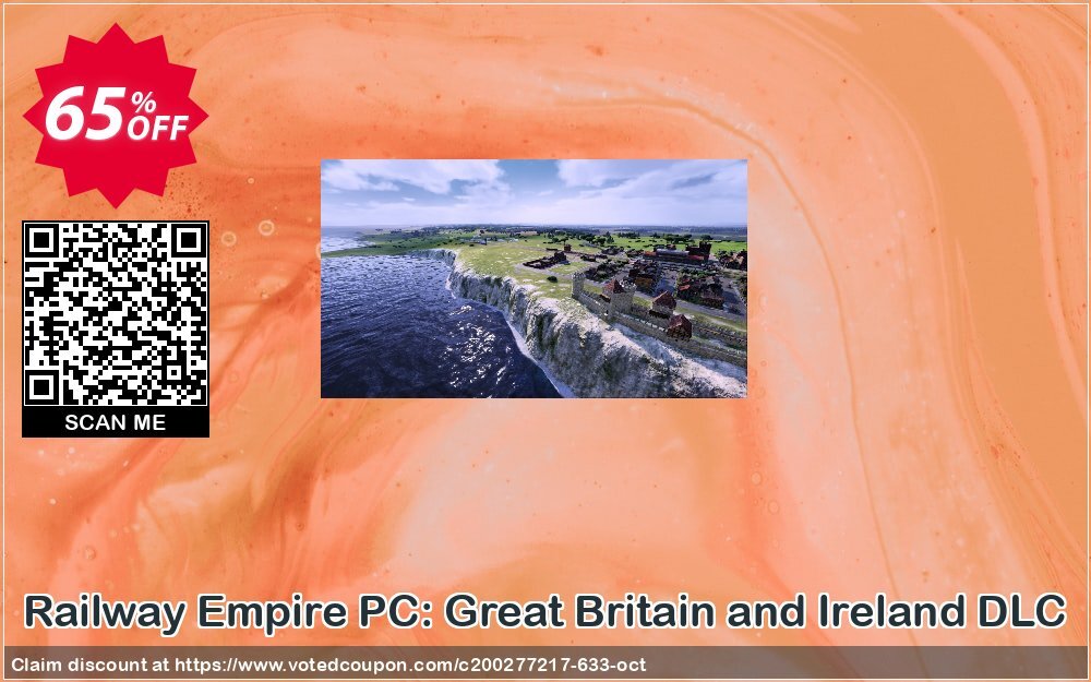 Railway Empire PC: Great Britain and Ireland DLC Coupon, discount Railway Empire PC: Great Britain and Ireland DLC Deal. Promotion: Railway Empire PC: Great Britain and Ireland DLC Exclusive offer 