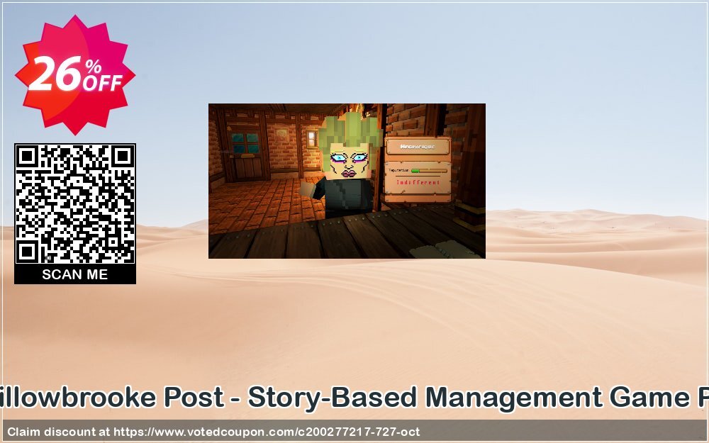 Willowbrooke Post - Story-Based Management Game PC Coupon, discount Willowbrooke Post - Story-Based Management Game PC Deal. Promotion: Willowbrooke Post - Story-Based Management Game PC Exclusive offer 