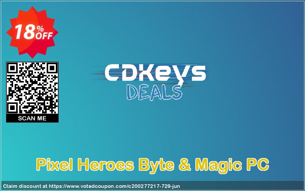 Pixel Heroes Byte & Magic PC Coupon, discount Pixel Heroes Byte & Magic PC Deal. Promotion: Pixel Heroes Byte & Magic PC Exclusive offer 