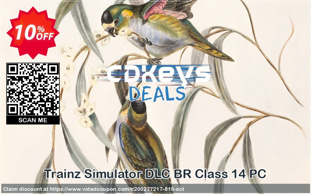 Trainz Simulator DLC BR Class 14 PC Coupon Code Oct 2024, 10% OFF - VotedCoupon